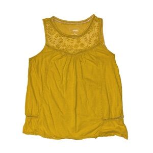 SONOMA Women's Yellow Tank Top
